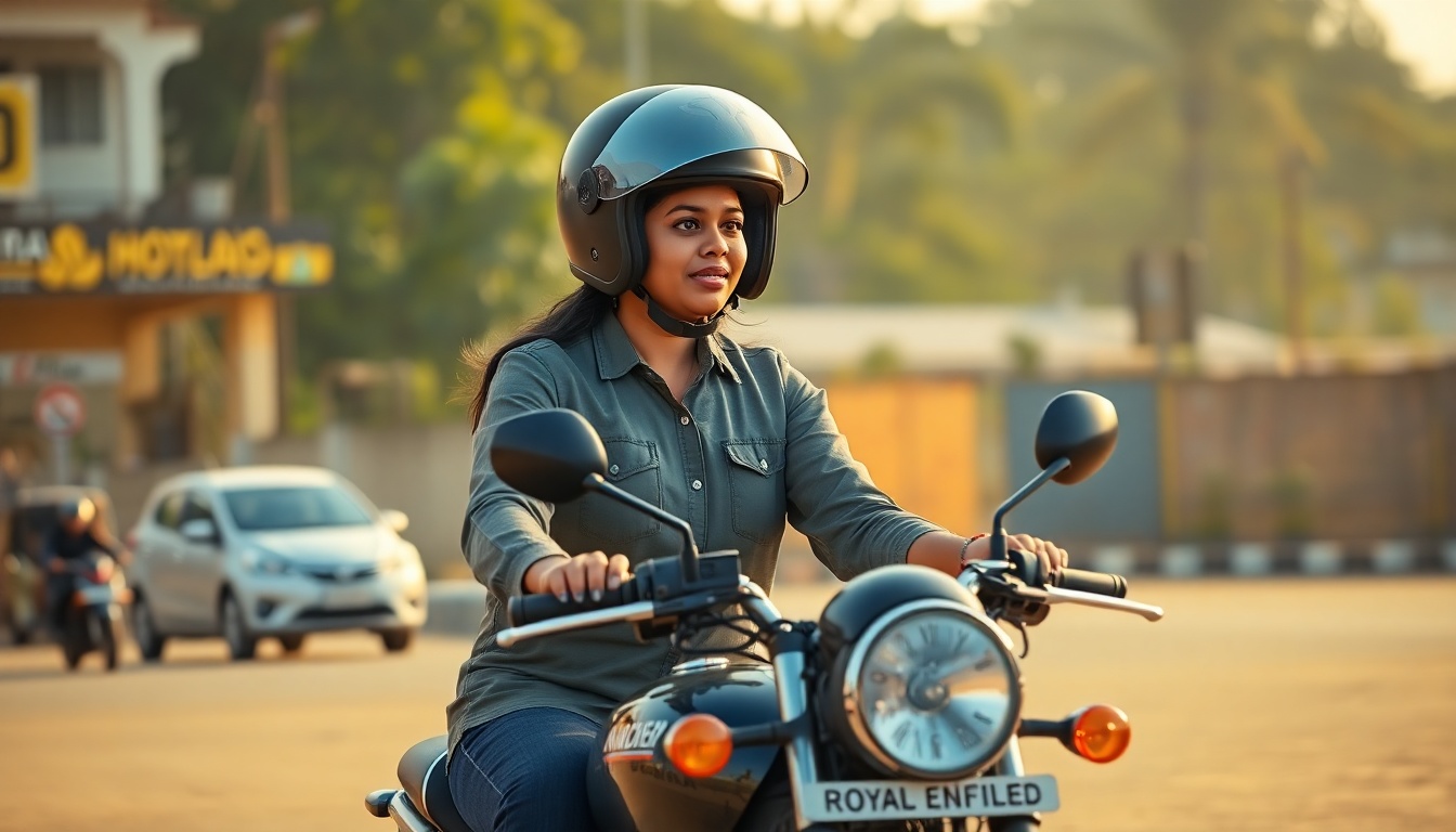 Royal Enfield Beginner Handling Training Guide - Throttle Angels Motorcycle Training