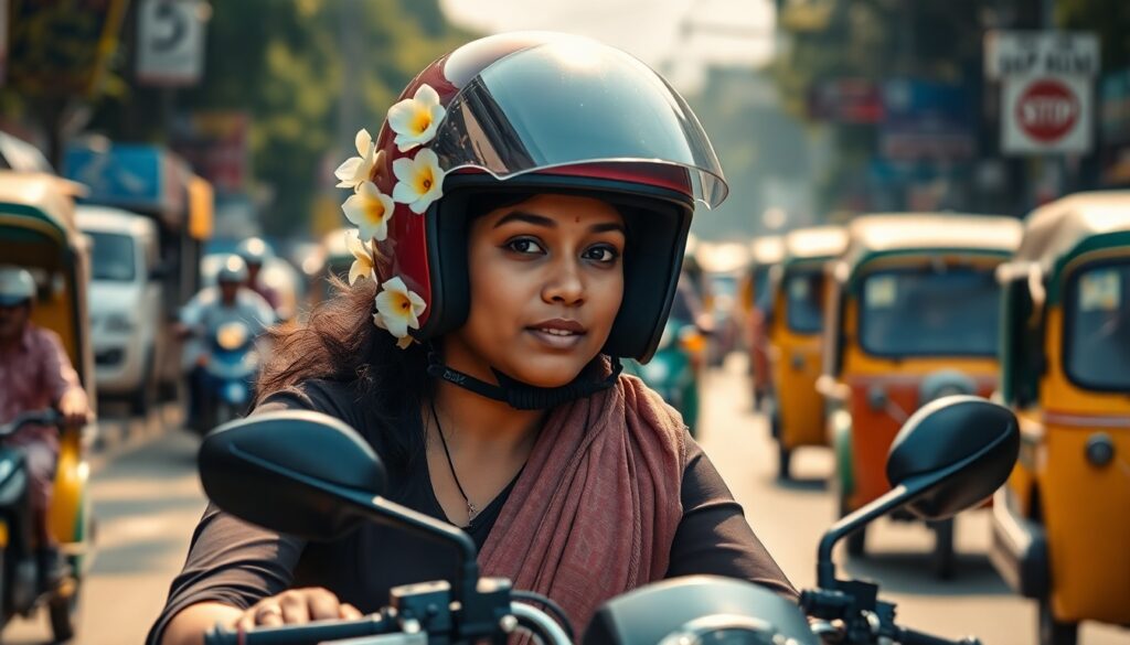 Mastering the Slow Speed Figure 8 on Indian Roads - Throttle Angels Motorcycle Training