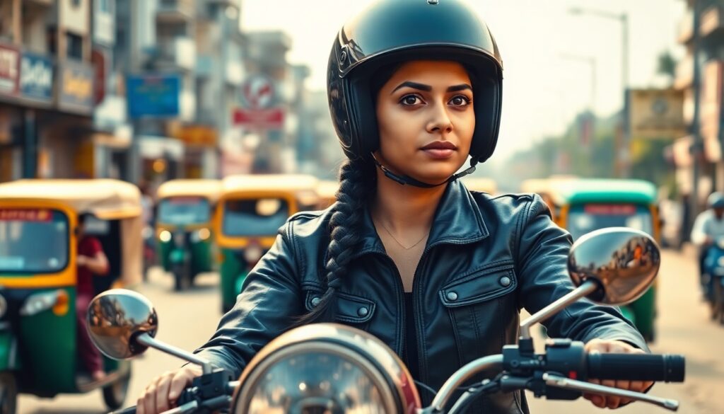 Mastering Advanced Slow Speed Balance in Bangalore Traffic - Throttle Angels Motorcycle Training